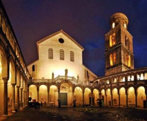 salerno duomo di notte